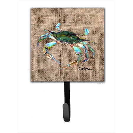 Carolines Treasures Crab Leash Holder Or Key Hook 8731SH4